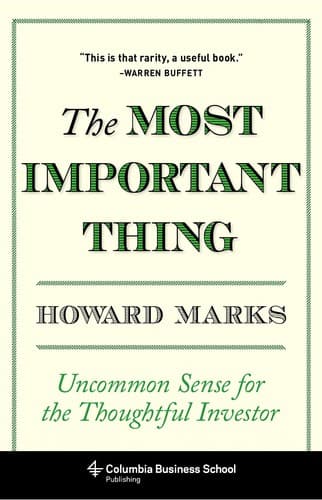 The most important thing