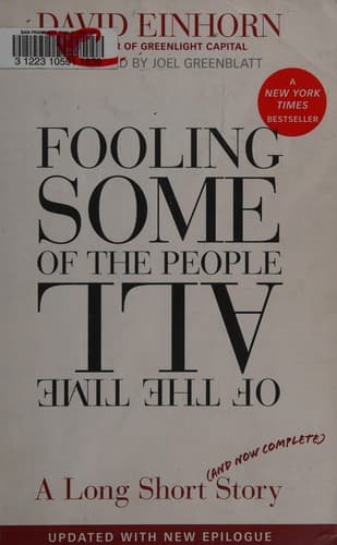 Fooling some of the people all of the time