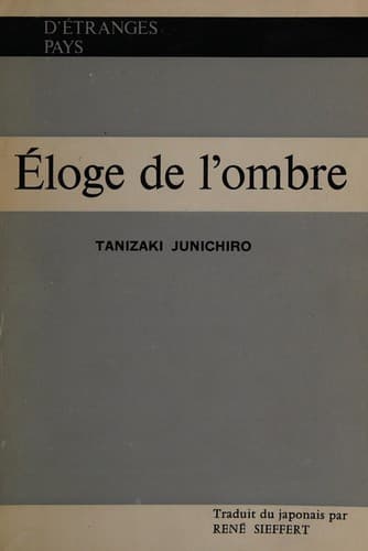 Éloge de l'ombre