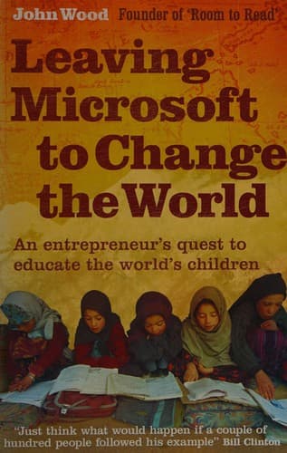Leaving Microsoft to change the world