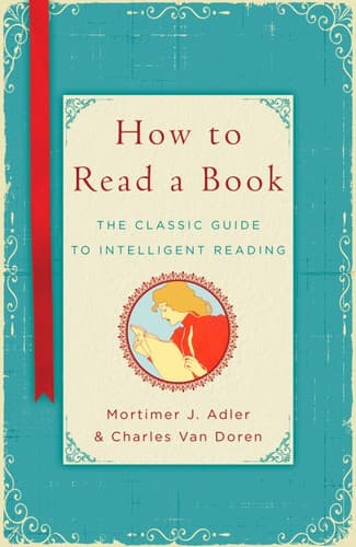 How to read a book (A Touchstone Book)