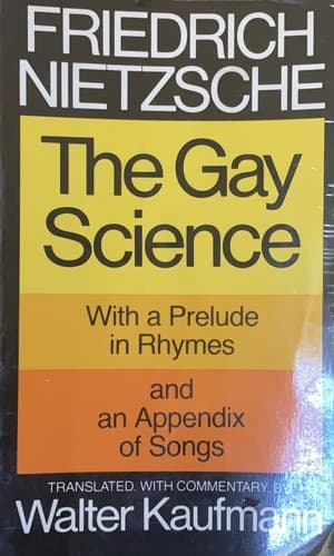 Nietzsche : the Gay Science