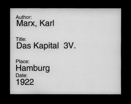 Das Kapital