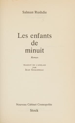 Les enfants de minuit