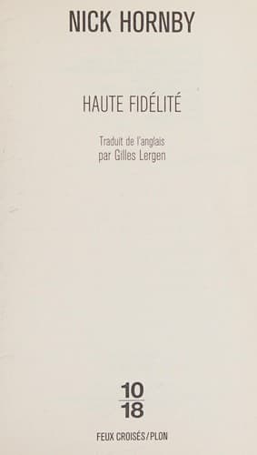 Haute fidélité