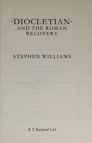 Diocletian and the Roman recovery