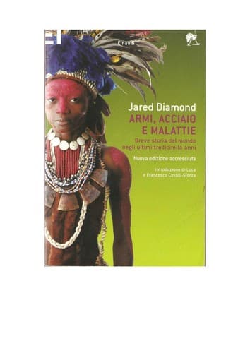 Armi, acciaio e malattie
