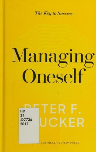 Managing Oneself