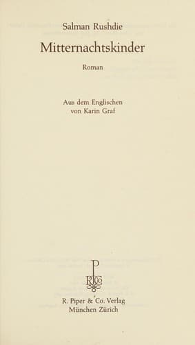 Mitternachtskinder