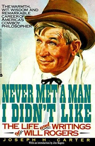 Never met a man I didn't like