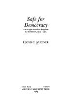 Safe for democracy