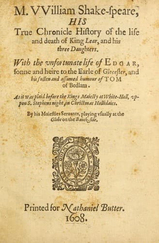 Shakespeare's tragedy of King Lear