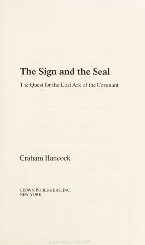 The sign and the seal