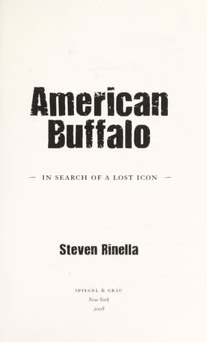 American buffalo