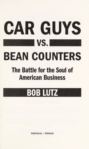 Car guys vs. bean counters