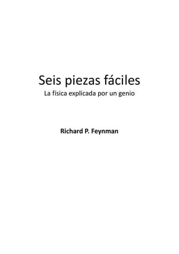 Seis piezas fáciles