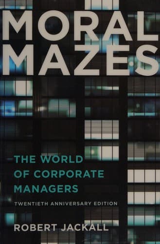 Moral mazes