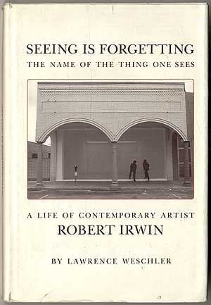 Seeing is forgetting the name of the thing one sees