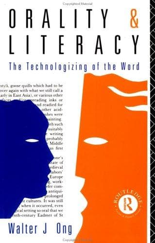Oralità E Scrittura. Le Tecnologie Della Parola